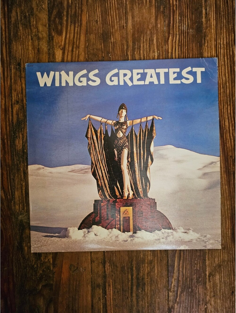 Wings Greatest Hits 1978 LP 12" Vinyl Record Paul McCartney Beatles - as shown